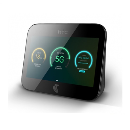 HTC 5G Hub – інноваційний портативний гаджет, який поєднує функції мобільного роутера, планшетного ПК, бездротової колонки та голосового помічника.